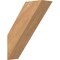 Ekena Millwork 5 1/2"W x 16"D x 20"H Traditional Smooth Knee Brace, Western Red Cedar BRC06X16X20TRA00SWR - alternate 1